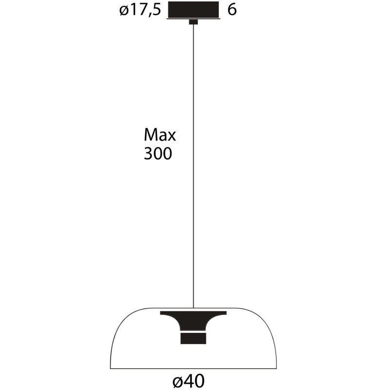 Lumina Tia 400 Hängelampe