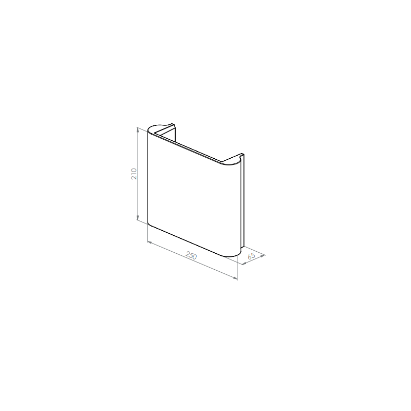 BRICK IN THE WALL Zyrco M Duo IP20 LED 2x500LM 230VAC WARMDIM