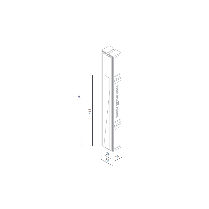 BRICK IN THE WALL Stripp XL LED DIM 100LM IP20