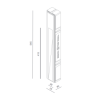 BRICK IN THE WALL Stripp XL LED DIM 100LM IP20