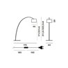 Foscarini Twiggy Rosewood Mylight Floor Lampe De Sol