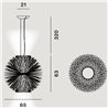 Foscarini Sun Light Of Love Susp. 10M Lampe A Suspension