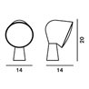Foscarini Binic Table lampe de table