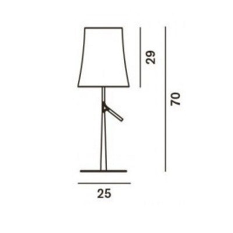 Foscarini Birdie Table Large Led lampe de table
