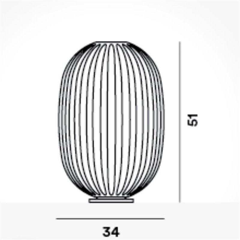 Foscarini Plass Table Tischlampe