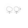 Foscarini Poly Gregg Large Tischlampe