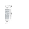 Foscarini Tress Wall Small Wandlampe