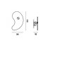 Foscarini Bit 1 Wandlampe