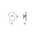 Foscarini Bit 5 Wandlampe