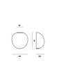 Foscarini Rituals XL Semi E27 Wandlampe