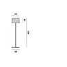 Foscarini Twiggy Grid Straight staanlamp Stehlampe