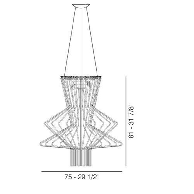 Foscarini Allegro Ritmico Led Hängelampe