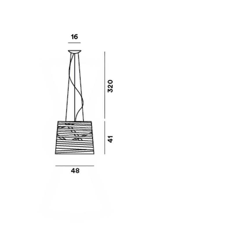 Foscarini Tress Large Hängelampe