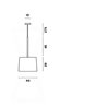 Foscarini Twiggy Suspension E27 Hängelampe