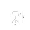 Foscarini Lumiere Nuances Small Dimmable Tischlampe