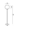 Foscarini Gem E27 Stehlampe