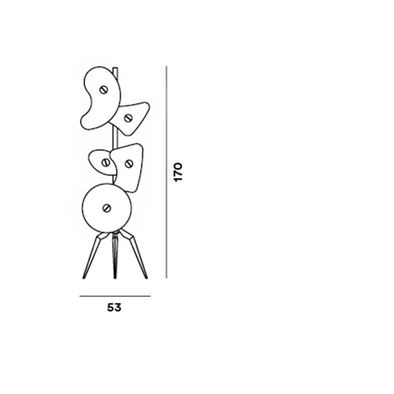 Foscarini Orbital lampadaire