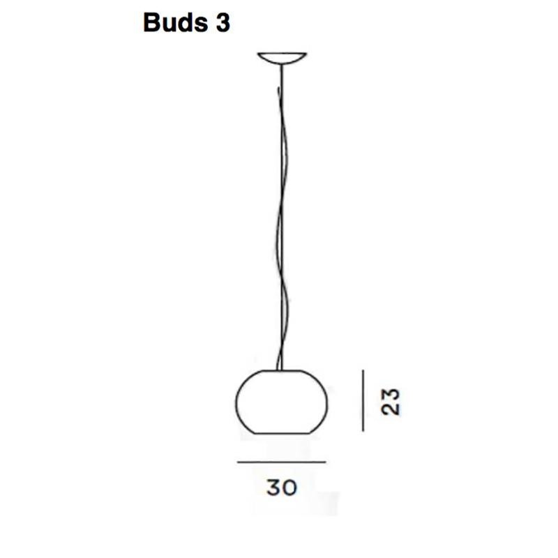 Foscarini Buds 3 Led Hängelampe