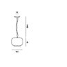 Foscarini Chouchin 1 Led Hängelampe