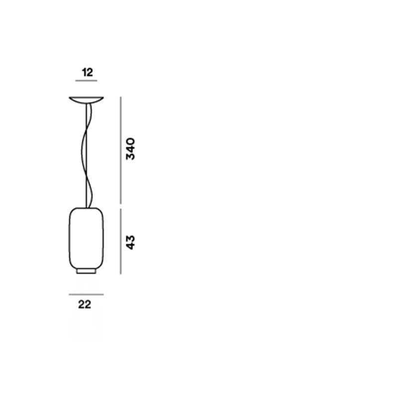Foscarini Chouchin 2 Led Hängelampe