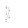 Foscarini Chouchin Reverse 2 Color Led Hängelampe