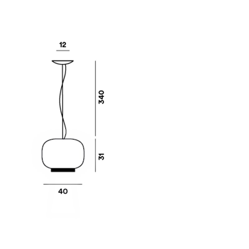 Foscarini Chouchin 1 Led Hängelampe