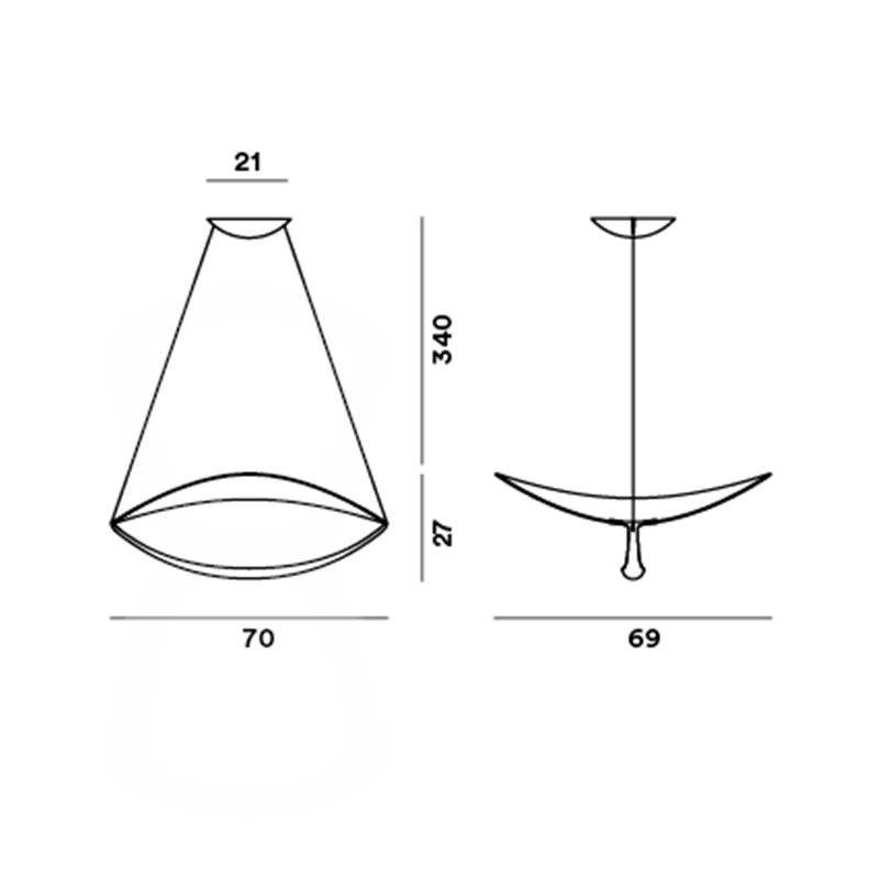 Foscarini Plena Hängelampe