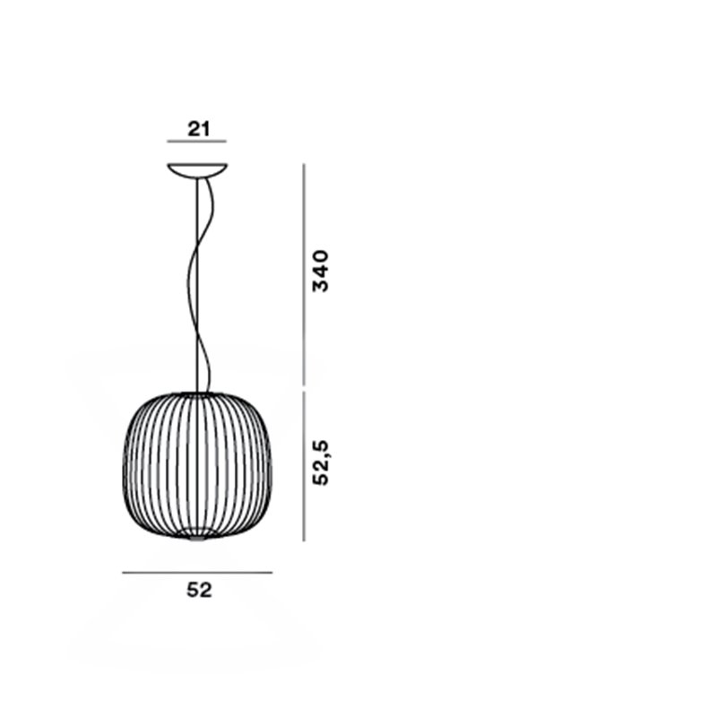 Foscarini Spokes 2 My Light Hängelampe