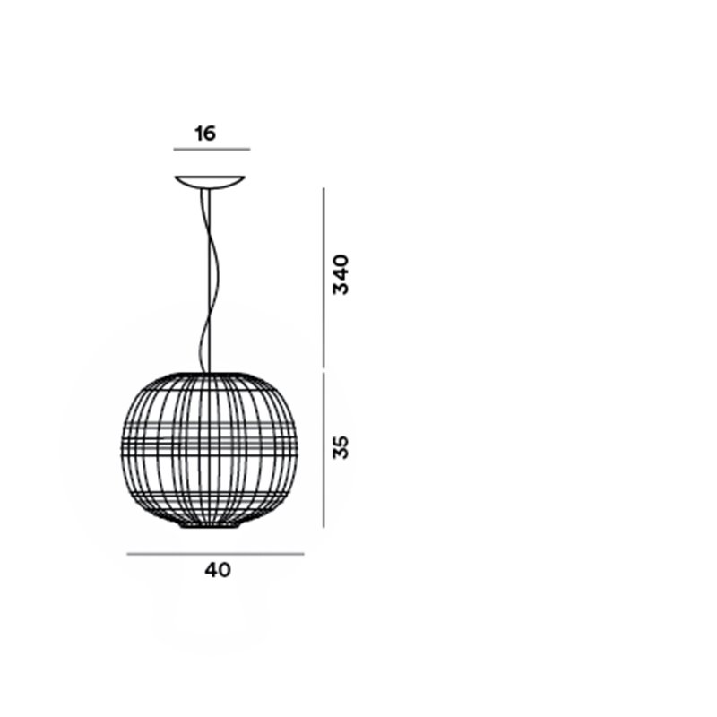 Foscarini Tartan Hängelampe