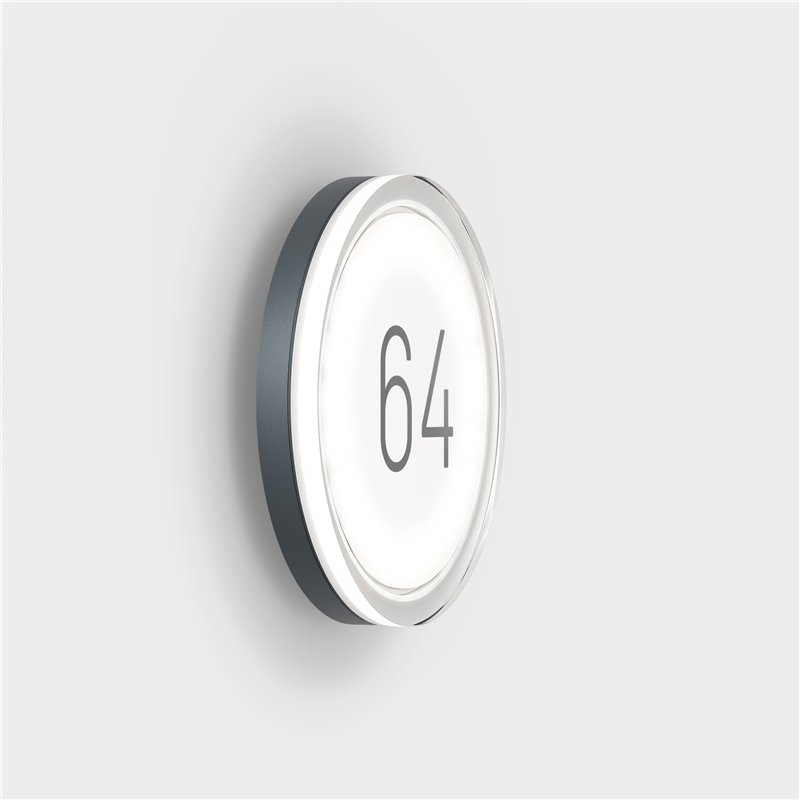 IP44 Lisc Numéro Lampe Murale