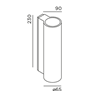 IP44 Scap Lampe Murale