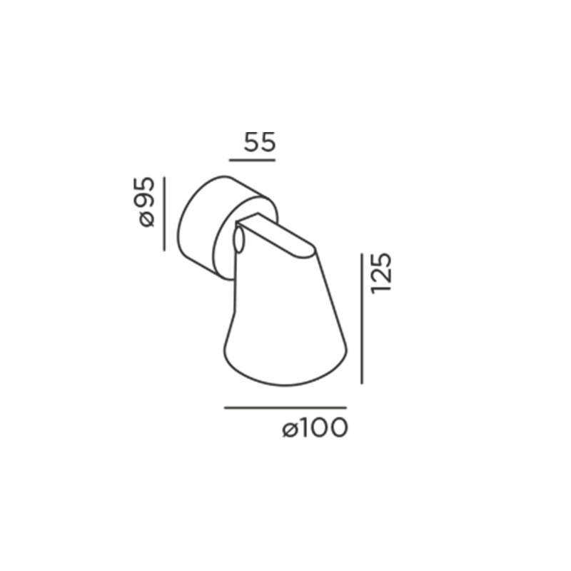 IP44 Stic Lampe Murale