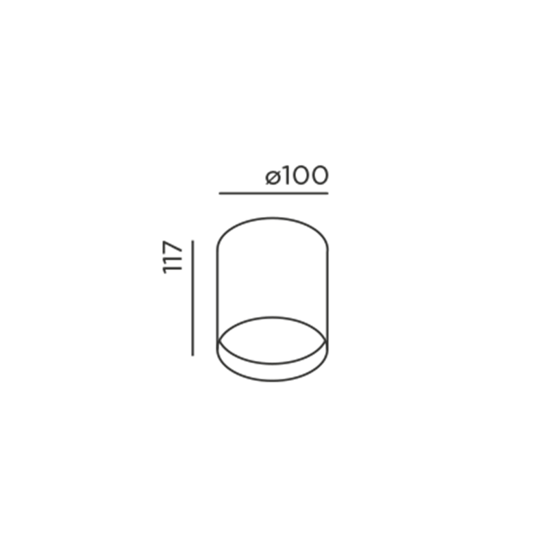 IP44 Up R Lampe Plafonnier