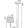 IP44 Lix Spike Solar 