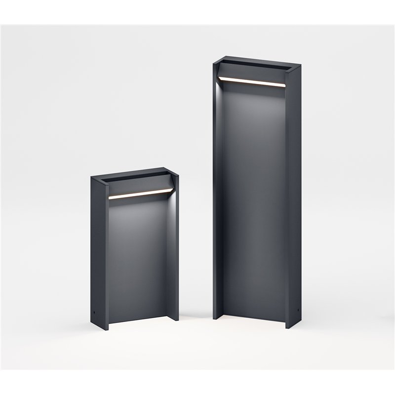 IP44 Slat 70 Poller Poteau de Jardin