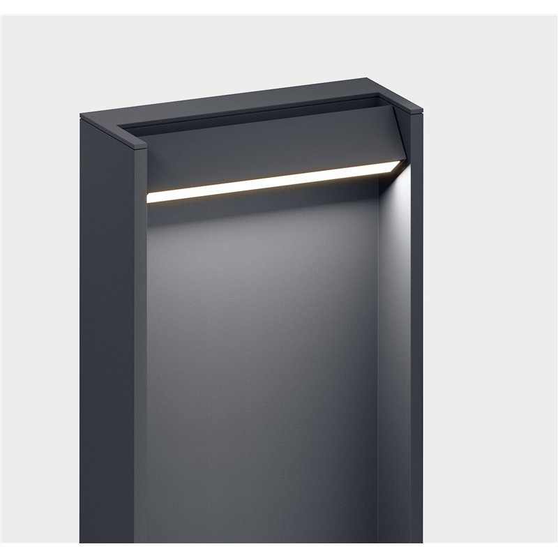 IP44 Slat 70 Poller Poteau de Jardin