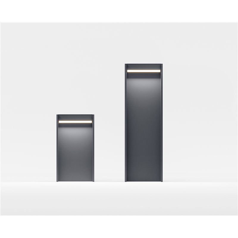 IP44 Slat 70 Poller Poteau de Jardin