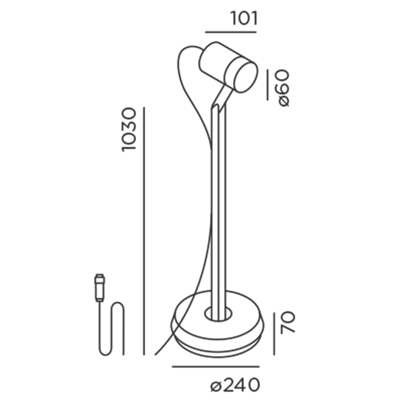 IP44 Piek Lettura Connect Poteau de Jardin