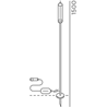 IP44 Reed M Connect Poteau de Jardin
