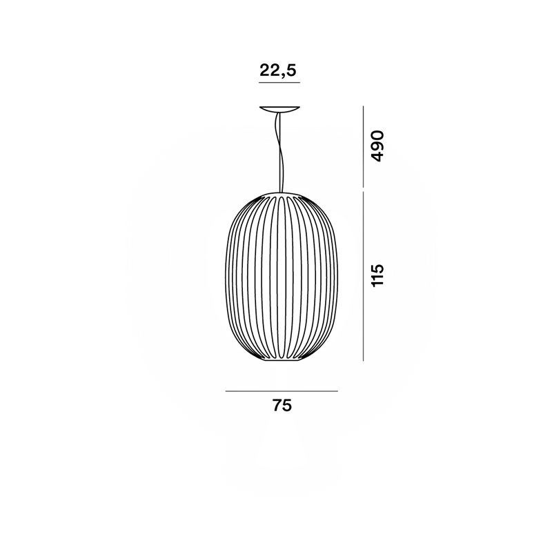 Foscarini Plass Media E27+Gu10 Susp. 10M Lampe A Suspension