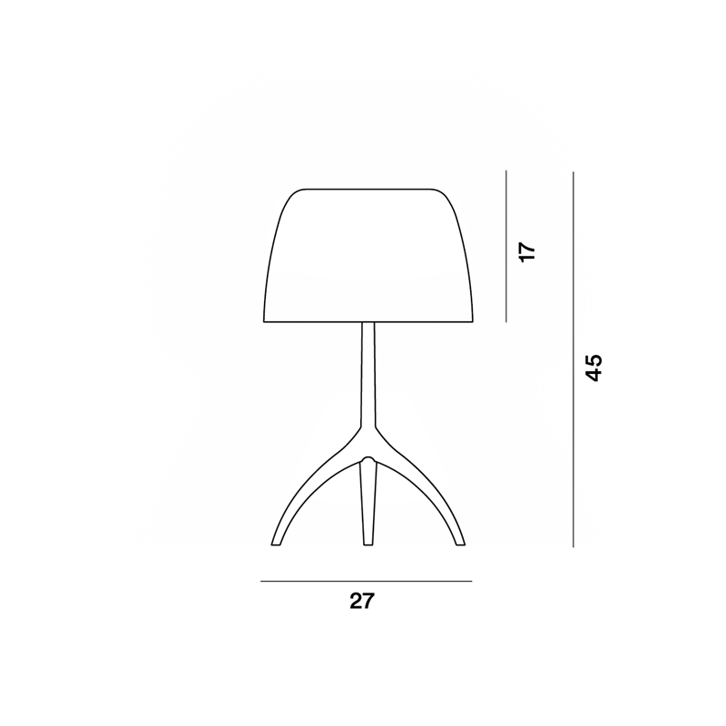 Foscarini Lumiere 30Th Piccola Table Lampe De Table