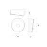 Foscarini Lumiere Xxl G9 Wall/Ceiling Plafonnier / Applique