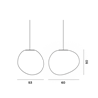 Foscarini Gregg Outdoor Xl Susp. 10M Lampe A Suspension