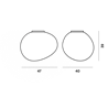 Foscarini Gregg Grande Ceiling Plafonnier