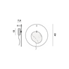 Foscarini Gioia Wall Applique