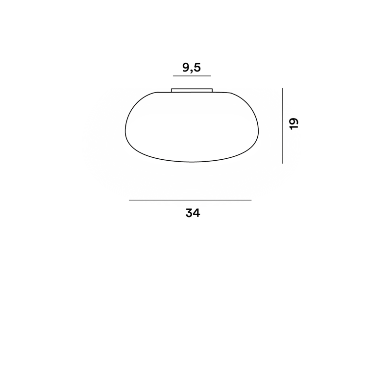 Foscarini Chouchin 2 Reverse Ceiling Plafonnier