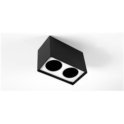 Modular Smart surface box 82 2x LED GI Plafonnier