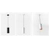 Modular Smart tubed suspension 82 XL LED GE Lampe de suspension