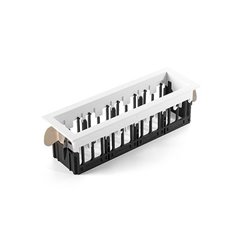 Modular Qbini frame 4x Spot encastré