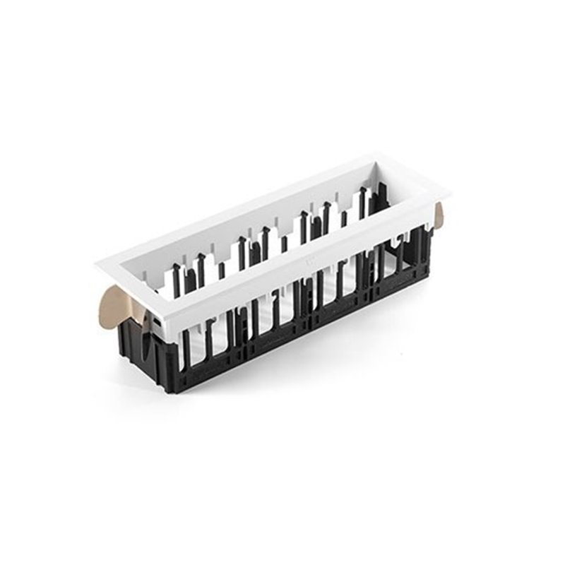 Modular Qbini frame 4x Spot encastré